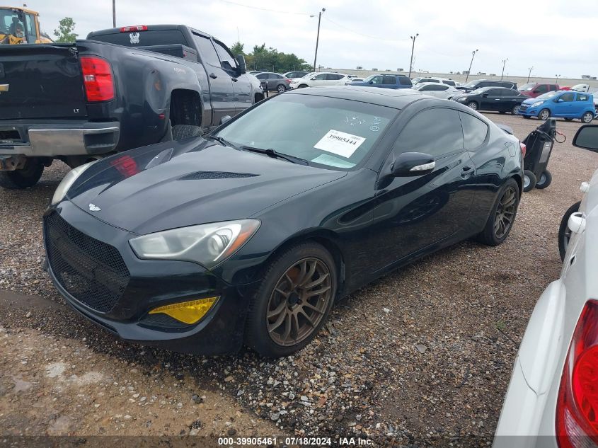 2013 Hyundai Genesis Coupe 3.8L VIN: KMHHU6KJ7DU088264 Lot: 39905461