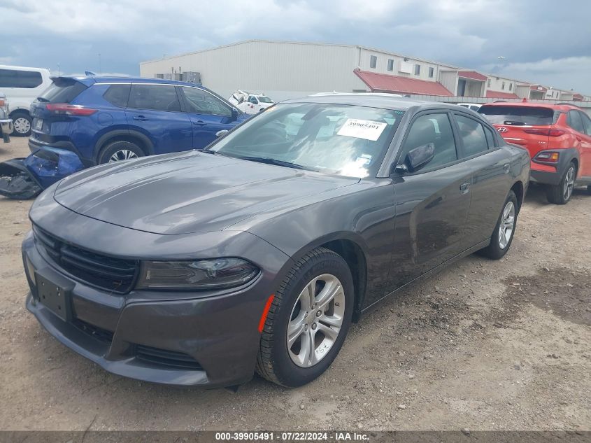 2023 Dodge Charger Sxt VIN: 2C3CDXBG6PH645685 Lot: 39905491