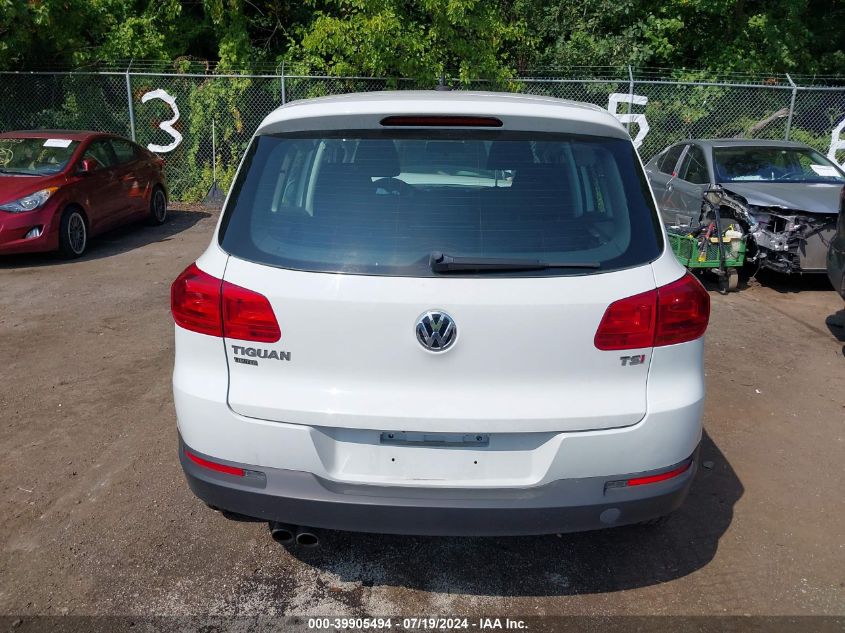 2017 VOLKSWAGEN TIGUAN 2.0T/2.0T S - WVGAV7AX6HK046468