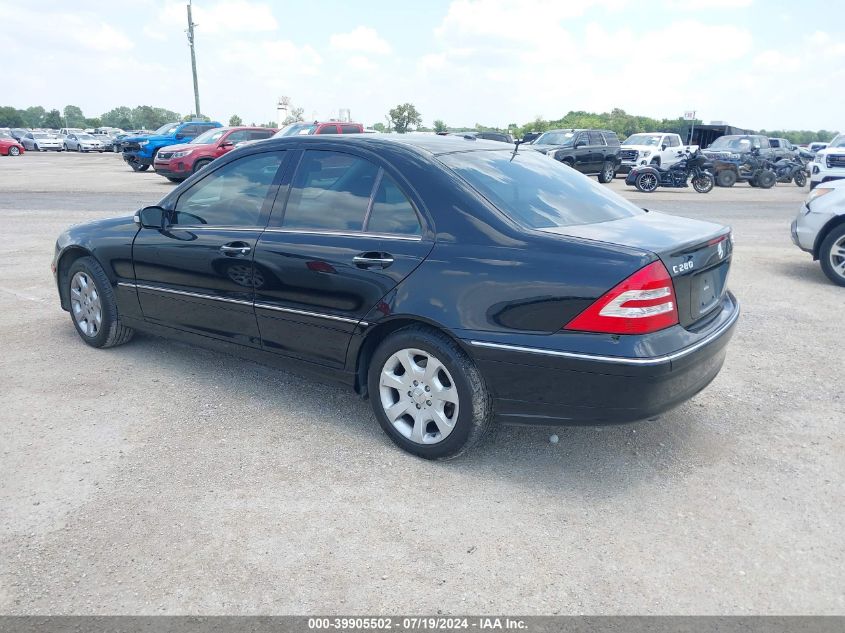 WDBRF54H06F810882 2006 Mercedes-Benz C 280