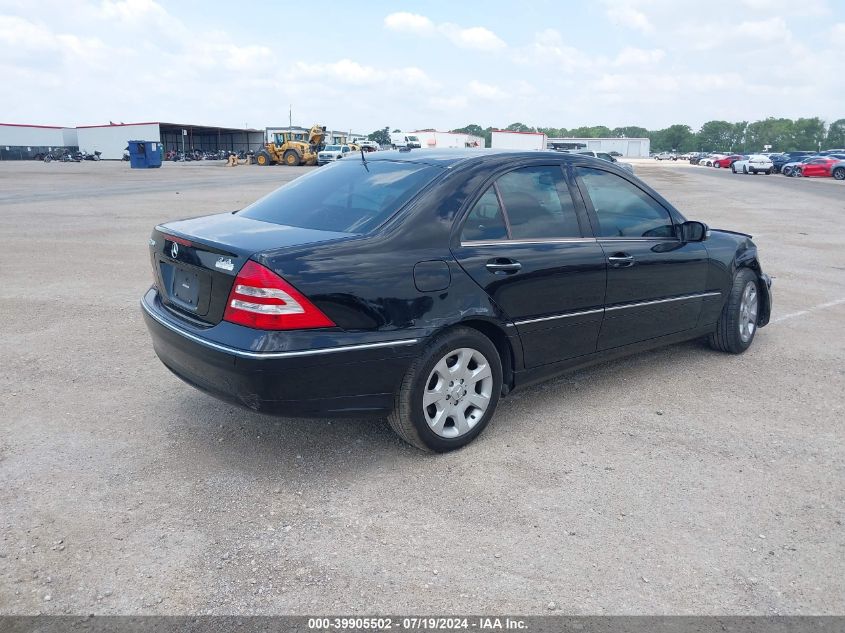 WDBRF54H06F810882 2006 Mercedes-Benz C 280