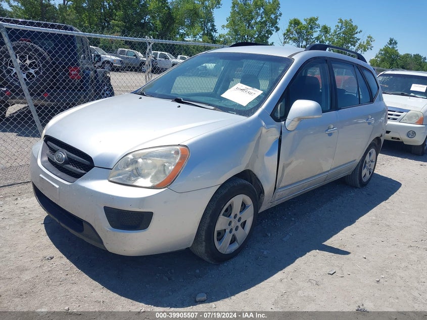 2009 Kia Rondo Lx VIN: KNAFG528197230976 Lot: 39905507