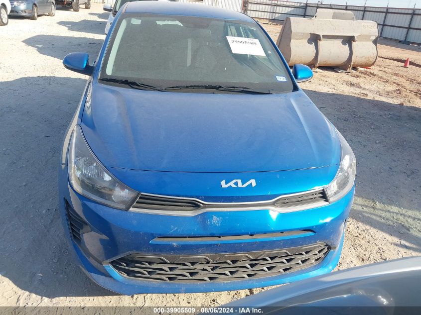 2023 Kia Rio S VIN: 3KPA24AD4PE566882 Lot: 39905509