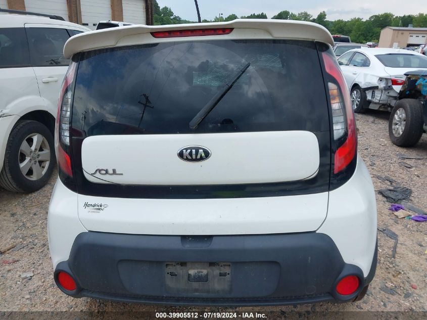 2014 Kia Soul + VIN: KNDJP3A5XE7745185 Lot: 39905512