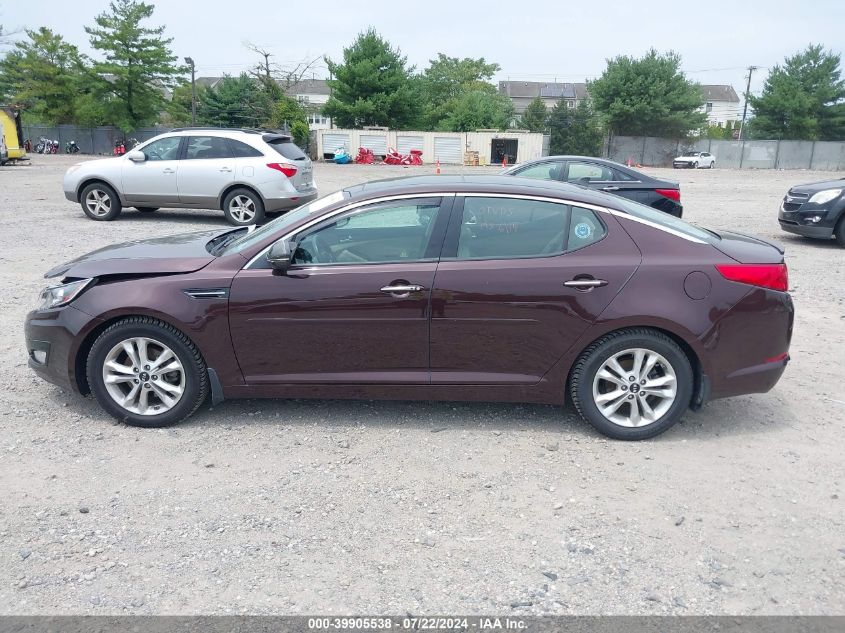 2011 Kia Optima Ex VIN: KNAGN4A72B5062036 Lot: 39905538