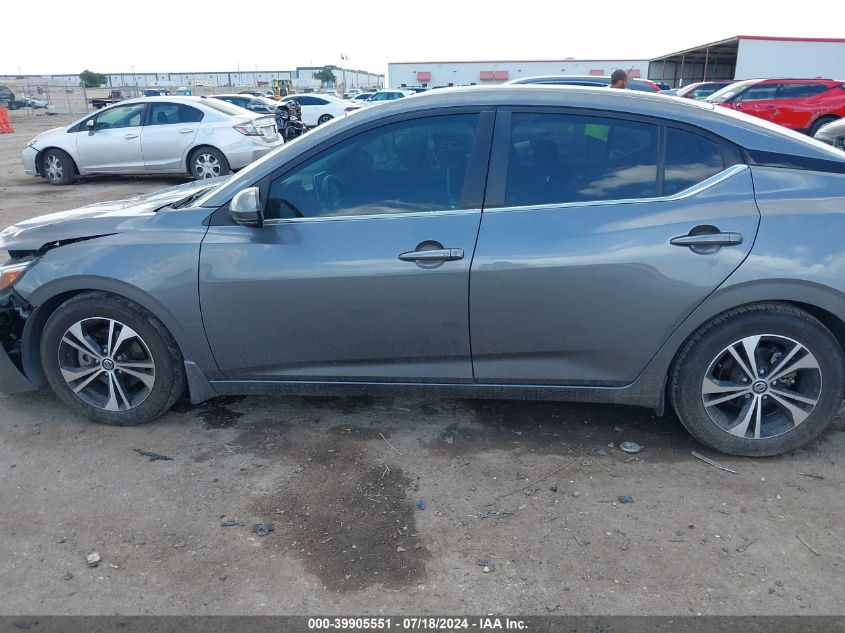 2020 Nissan Sentra Sv Xtronic Cvt VIN: 3N1AB8CV1LY269044 Lot: 39905551