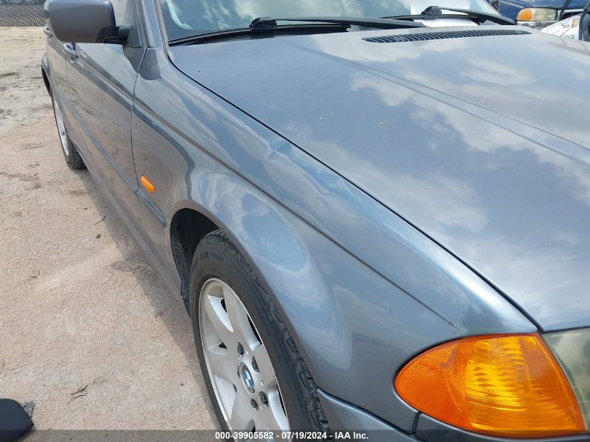 2001 BMW 325I VIN: WBAAV334X1FV01107 Lot: 39905582