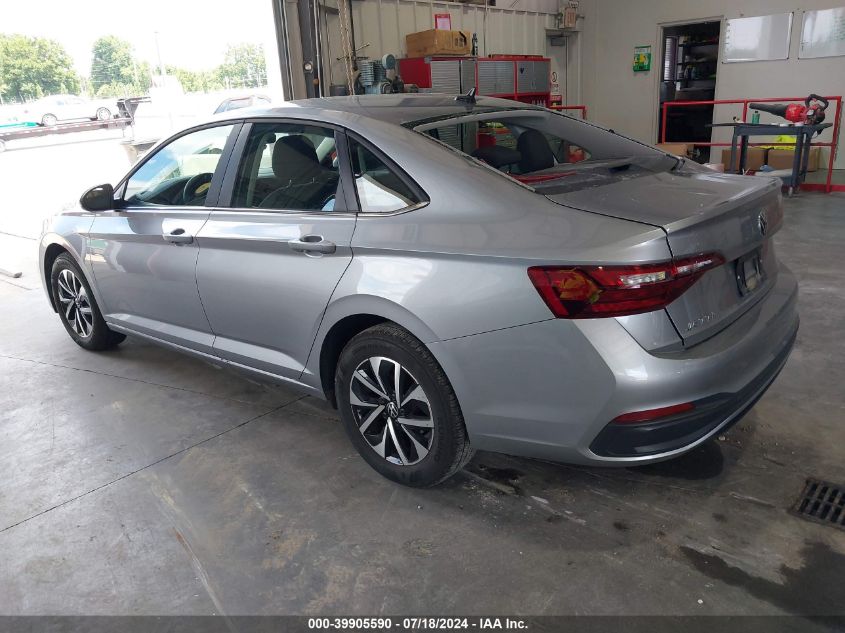 2024 Volkswagen Jetta 1.5T S VIN: 3VW5M7BU3RM012900 Lot: 39905590