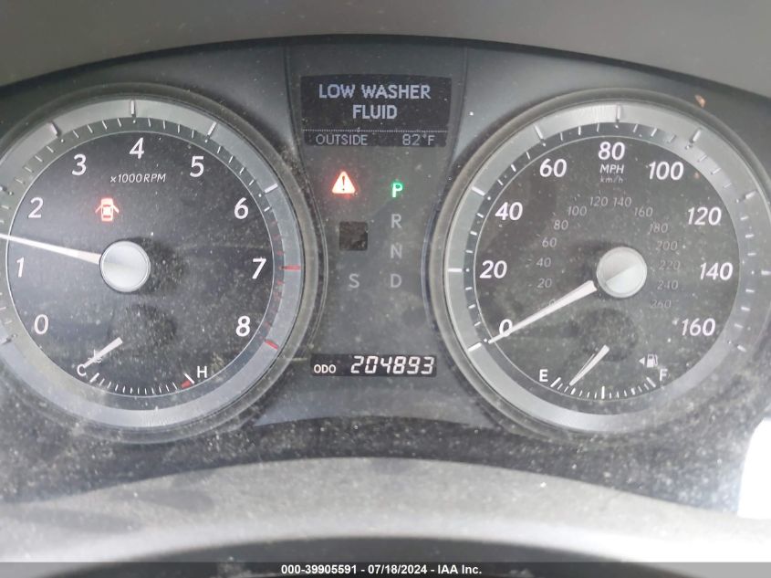 2008 Lexus Es 350 VIN: JTHBJ46G982178831 Lot: 39905591