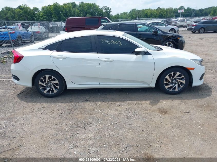 2018 Honda Civic Ex VIN: 2HGFC2F79JH526868 Lot: 39905603