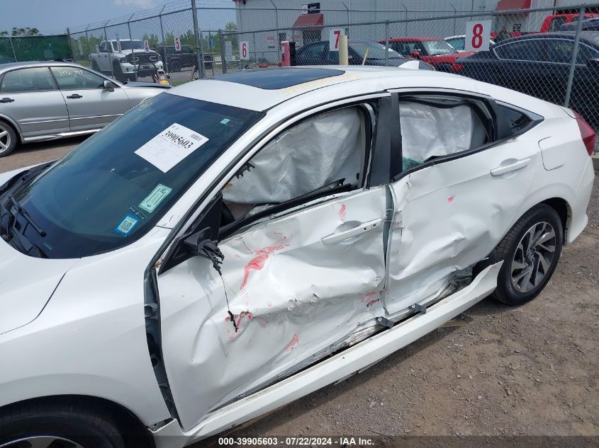 2018 Honda Civic Ex VIN: 2HGFC2F79JH526868 Lot: 39905603