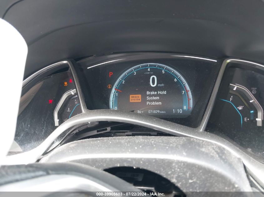 2018 Honda Civic Ex VIN: 2HGFC2F79JH526868 Lot: 39905603