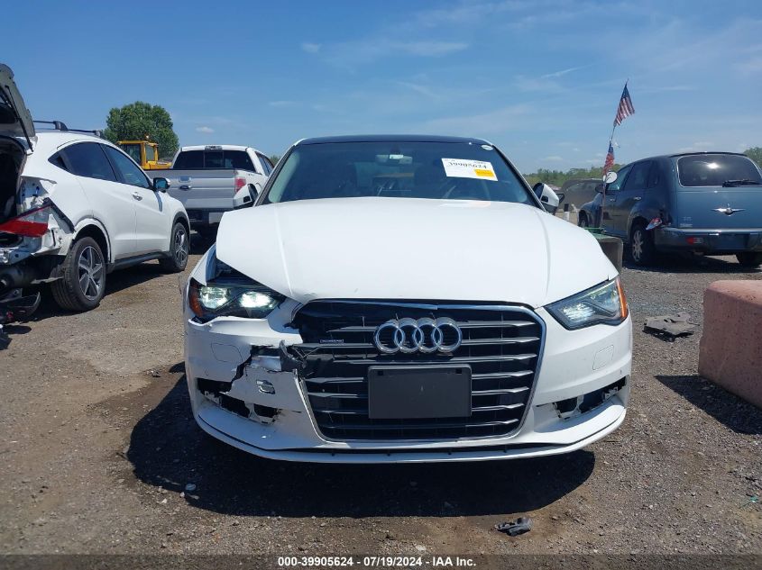2016 Audi A3 2.0T Premium VIN: WAUE8GFF8G1026205 Lot: 39905624