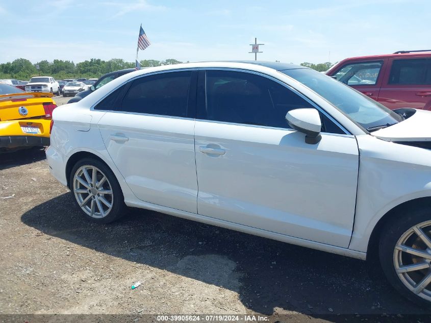 2016 Audi A3 2.0T Premium VIN: WAUE8GFF8G1026205 Lot: 39905624