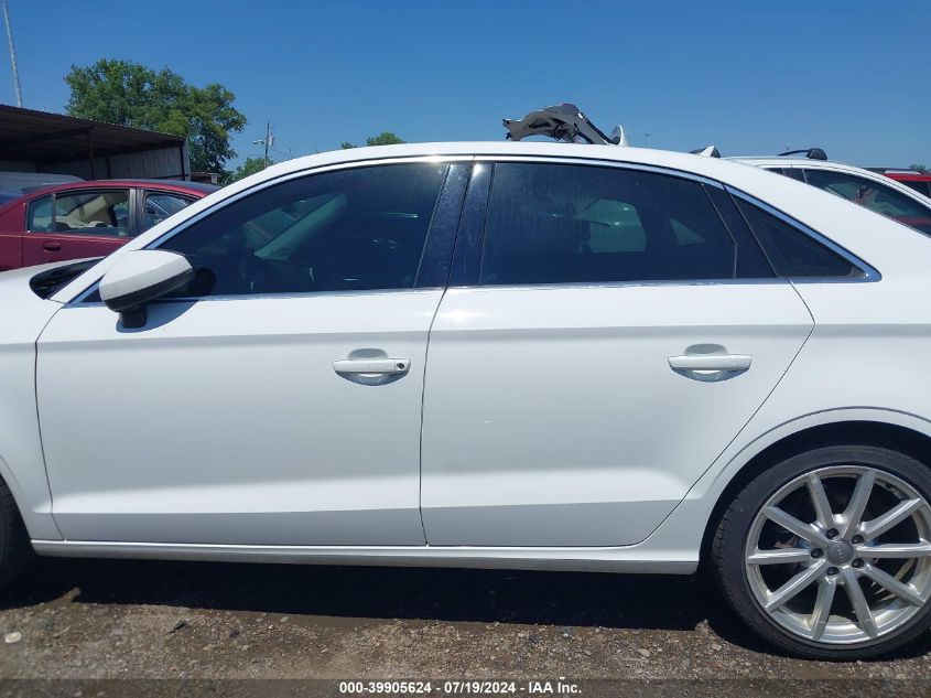 2016 Audi A3 2.0T Premium VIN: WAUE8GFF8G1026205 Lot: 39905624