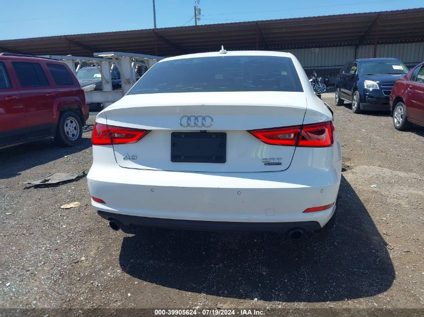 2016 Audi A3 2.0T Premium VIN: WAUE8GFF8G1026205 Lot: 39905624