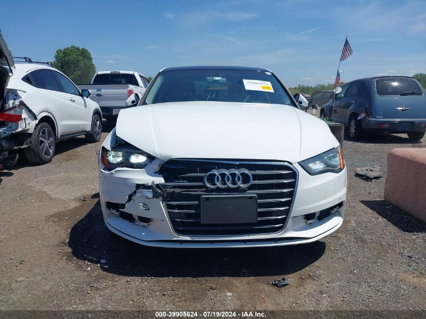 2016 Audi A3 2.0T Premium VIN: WAUE8GFF8G1026205 Lot: 39905624
