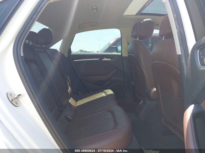 2016 Audi A3 2.0T Premium VIN: WAUE8GFF8G1026205 Lot: 39905624