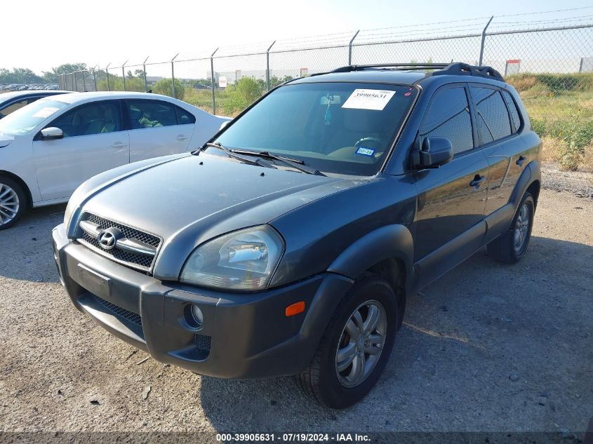 2008 Hyundai Tucson Limited V6/Se VIN: KM8JN12DX8U863402 Lot: 39905631