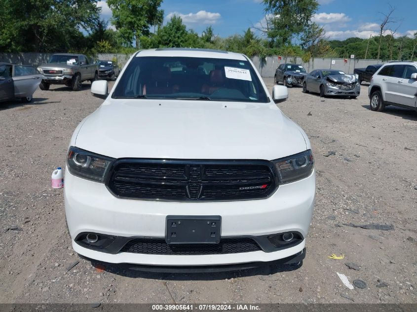 2017 Dodge Durango R/T Awd VIN: 1C4SDJCT7HC860349 Lot: 39905641