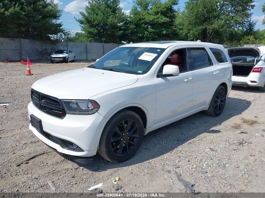 2017 Dodge Durango R/T Awd VIN: 1C4SDJCT7HC860349 Lot: 39905641