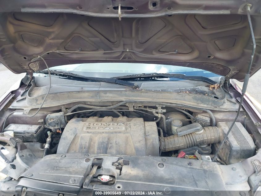 2007 Honda Pilot Ex-L VIN: 5FNYF28617B024521 Lot: 39905649