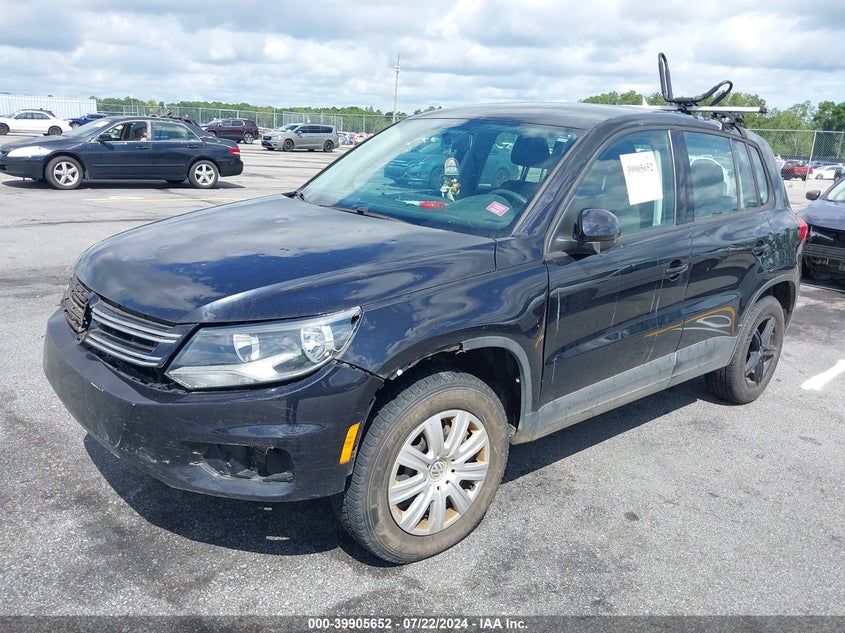 VIN WVGAV7AX2HK054910 2017 VOLKSWAGEN TIGUAN S/LIMITED
