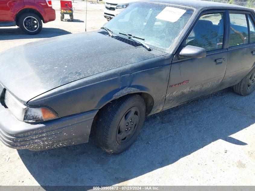 1991 Chevrolet Cavalier Vl/Rs VIN: 1G1JC54G4MJ163405 Lot: 39905672
