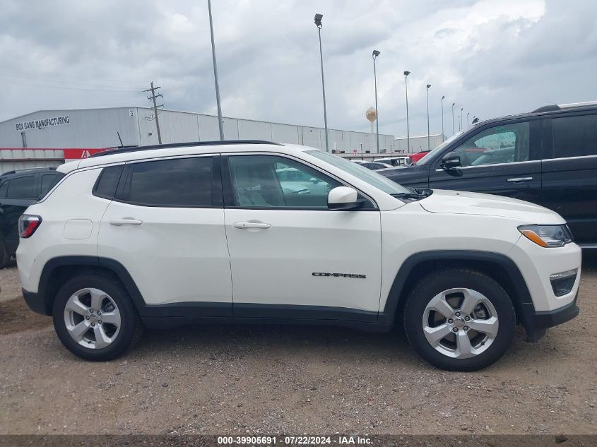 2021 Jeep Compass Latitude Fwd VIN: 3C4NJCBB9MT585527 Lot: 39905691