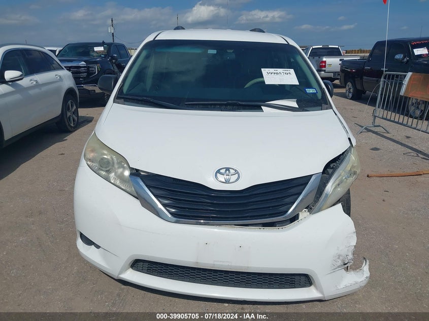 2014 Toyota Sienna Le V6 8 Passenger VIN: 5TDKK3DC9ES430963 Lot: 39905705