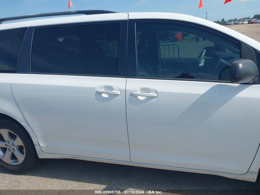 2014 Toyota Sienna Le V6 8 Passenger VIN: 5TDKK3DC9ES430963 Lot: 39905705