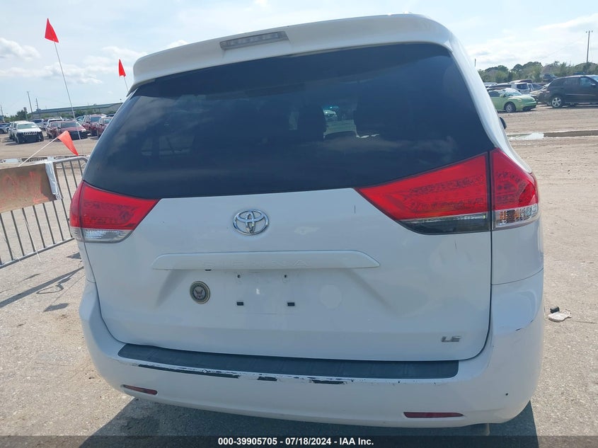 2014 Toyota Sienna Le V6 8 Passenger VIN: 5TDKK3DC9ES430963 Lot: 39905705