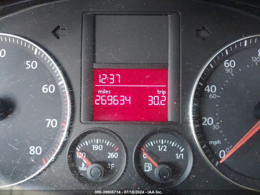 2009 Volkswagen Jetta Se VIN: 3VWRM71KX9M131657 Lot: 39905714