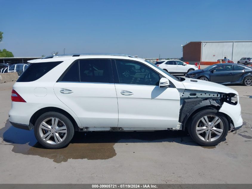 2015 Mercedes-Benz Ml 350 VIN: 4JGDA5JB9FA618668 Lot: 39905721