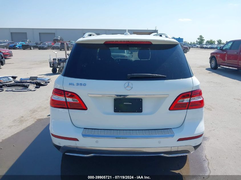 2015 Mercedes-Benz Ml 350 VIN: 4JGDA5JB9FA618668 Lot: 39905721