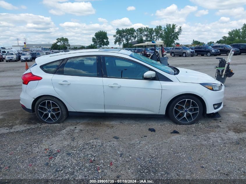 2017 Ford Focus Sel VIN: 1FADP3M25HL307304 Lot: 40300188