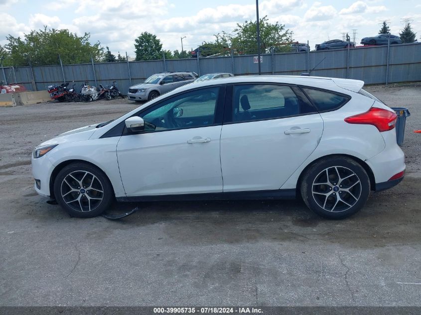 2017 Ford Focus Sel VIN: 1FADP3M25HL307304 Lot: 40300188