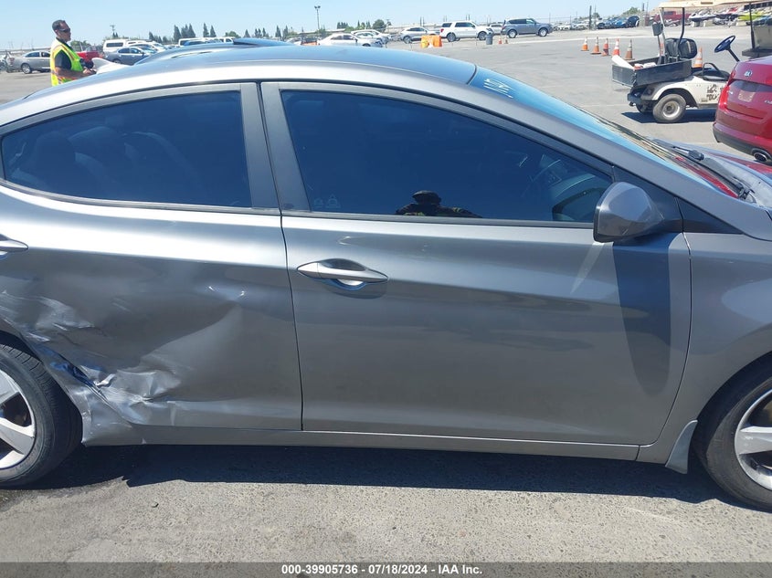 2013 Hyundai Elantra Gls VIN: 5NPDH4AEXDH387757 Lot: 39905736