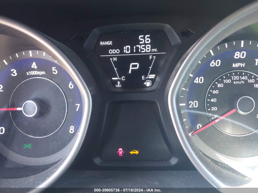 2013 Hyundai Elantra Gls VIN: 5NPDH4AEXDH387757 Lot: 39905736