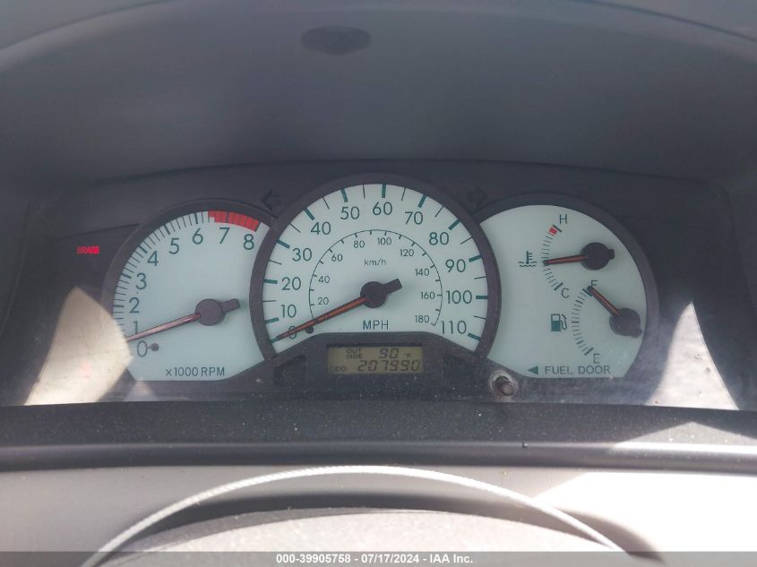 2004 Toyota Corolla Le VIN: 2T1BR32EX4C293362 Lot: 39905758