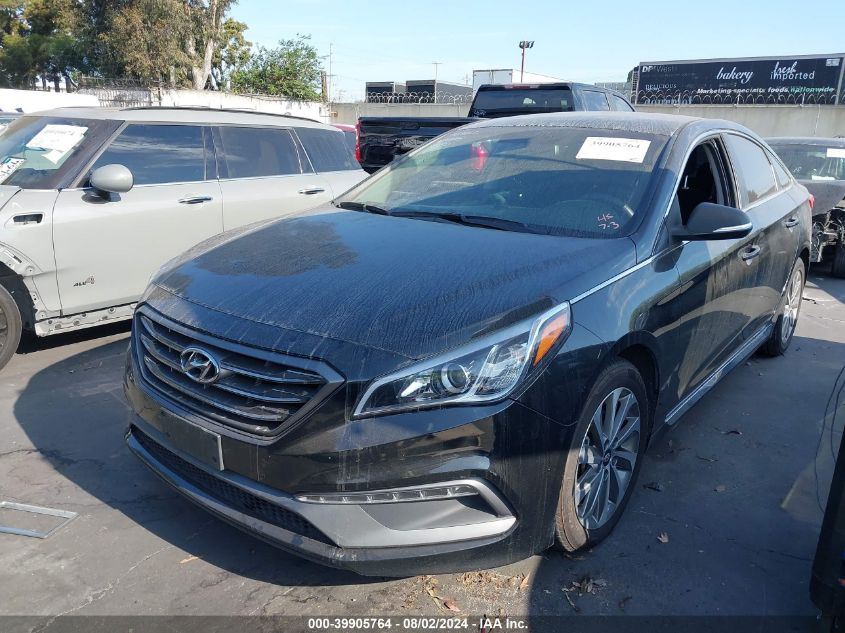 2017 Hyundai Sonata Sport/Limited VIN: 5NPE34AFXHH503685 Lot: 39905764