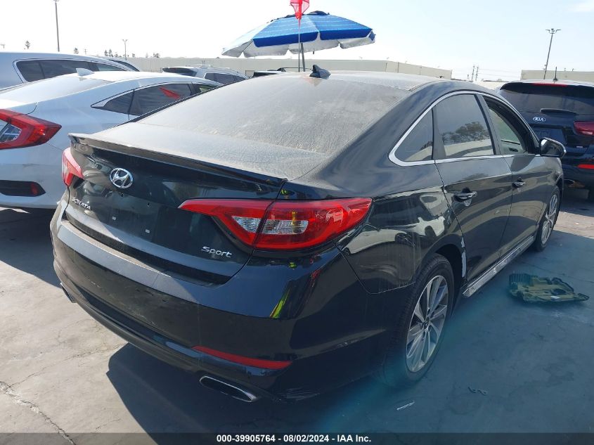 2017 Hyundai Sonata Sport/Limited VIN: 5NPE34AFXHH503685 Lot: 39905764