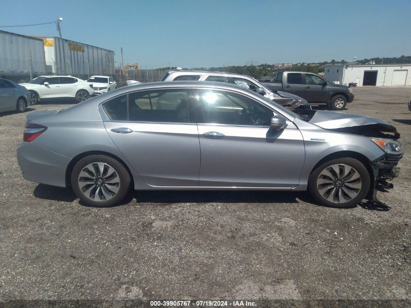 2017 Honda Accord Hybrid VIN: JHMCR6F34HC007243 Lot: 39905767