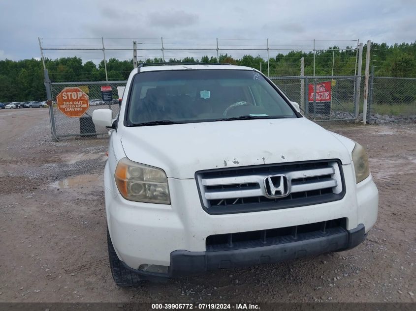 2008 Honda Pilot Ex-L VIN: 5FNYF28778B028616 Lot: 39905772