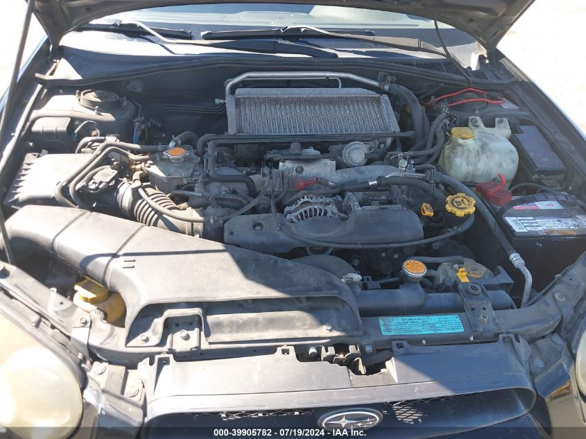 2004 Subaru Impreza Wrx VIN: JF1GD29684G517801 Lot: 39905782