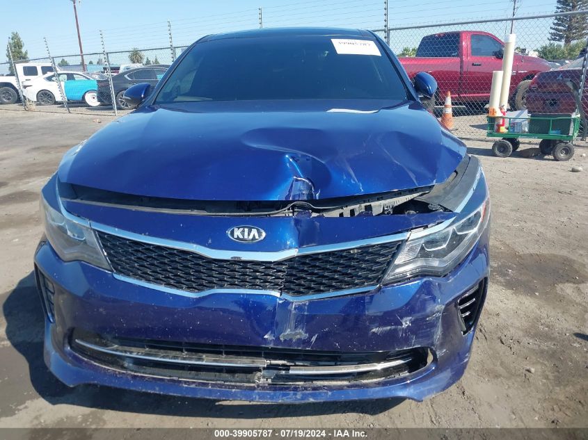 2018 Kia Optima Sx Turbo VIN: 5XXGW4L21JG209944 Lot: 39905787