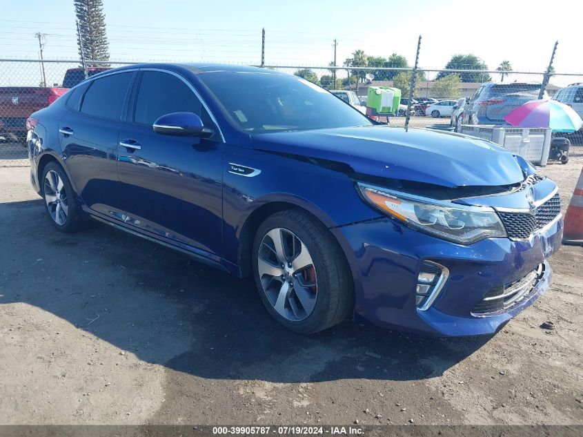 2018 Kia Optima Sx Turbo VIN: 5XXGW4L21JG209944 Lot: 39905787