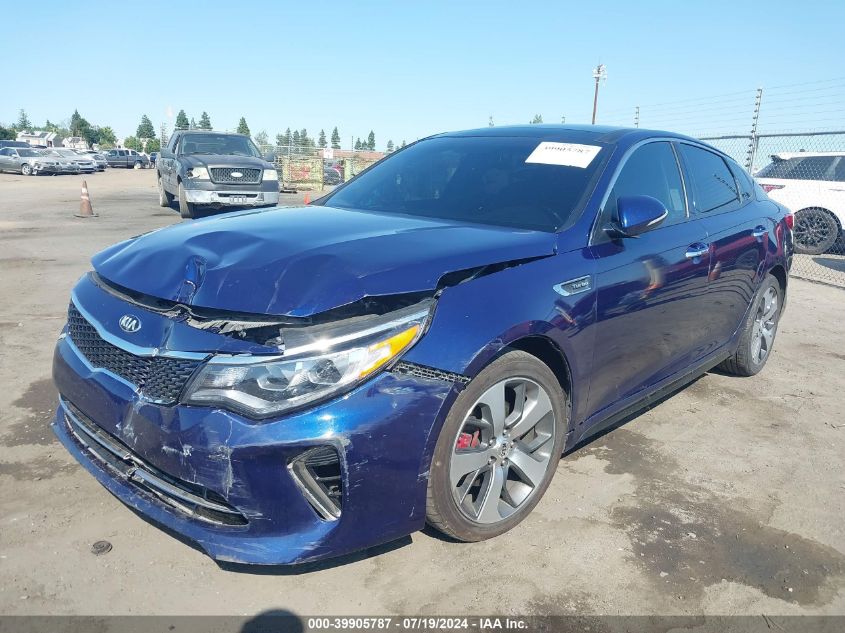 2018 Kia Optima Sx Turbo VIN: 5XXGW4L21JG209944 Lot: 39905787