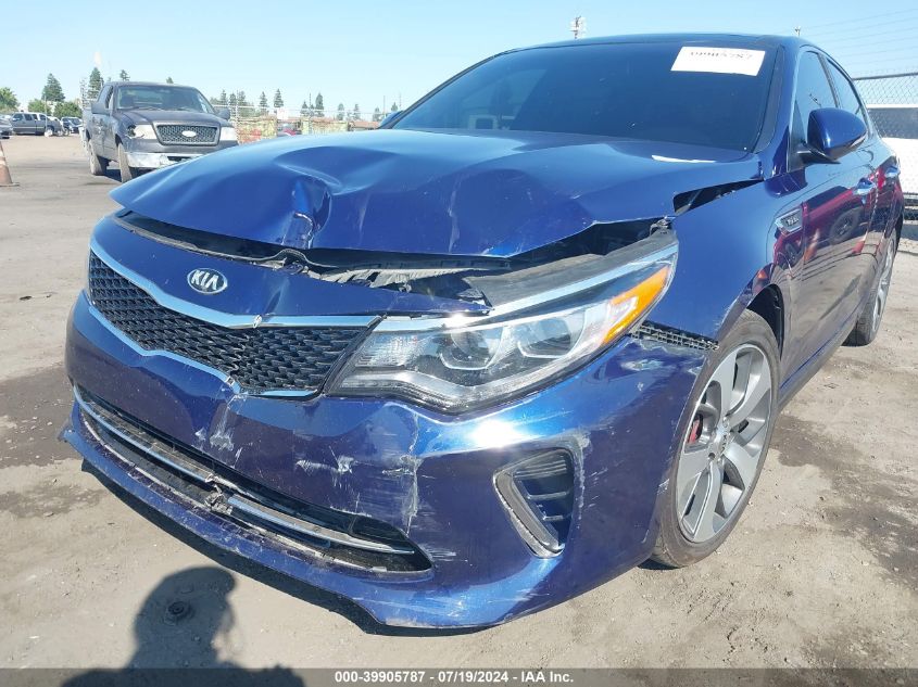 2018 Kia Optima Sx Turbo VIN: 5XXGW4L21JG209944 Lot: 39905787