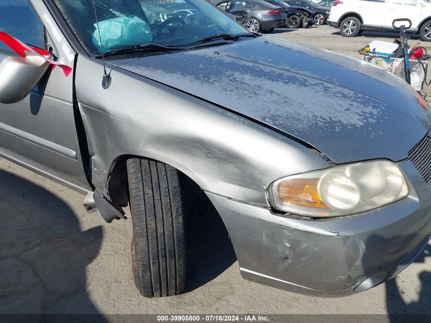 2006 Nissan Sentra 1.8S VIN: 3N1CB51DX6L503717 Lot: 39905800